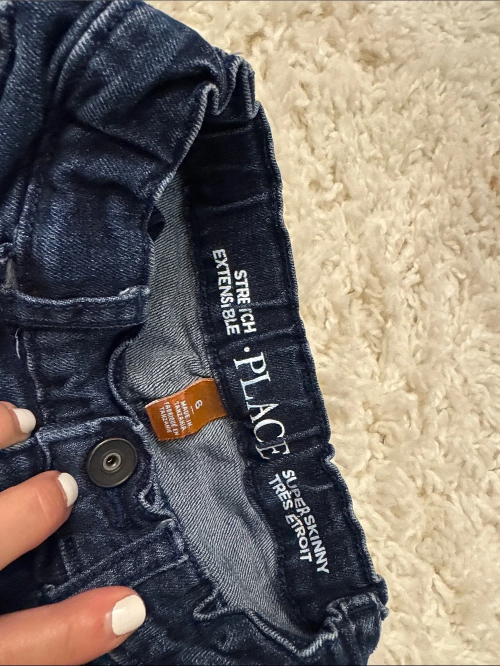 Children’s place super skinny boys jeans